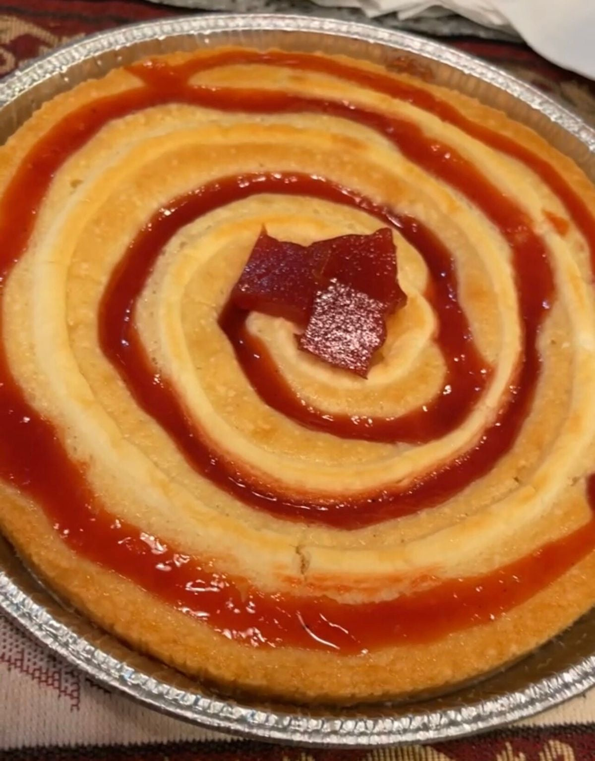 Bizcocho de guayaba y queso